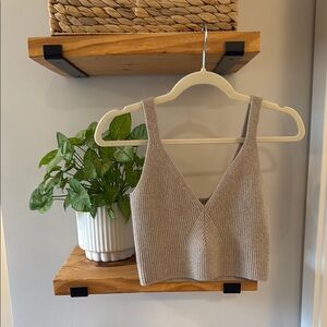 J. Crew Cropped Cashmere Tank